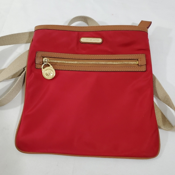 Michael Michael Kors Red Medium Crossbody Purse - Picture 4 of 8